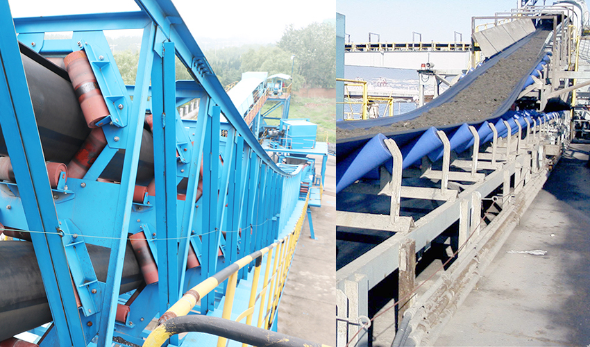 The difference between Pipe Conveyor and Belt Conveyor